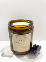 Load image into Gallery viewer, Angel Number 555 - Tranquil Amber Spiritual Soy Candle: Enhance Positivity &amp; Elevate Your Sacred Zen Space with 100% Natural Soy Wax, Energy
