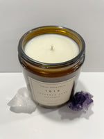 Load image into Gallery viewer, Angel Number 1010 - Tranquil Amber Spiritual Soy Candle: Enhance Positivity &amp; Elevate Your Sacred Zen Space with 100% Natural Soy Wax, Energy
