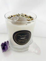 Load image into Gallery viewer, Do Not Disturb - Pineapple Sage Crystal Candle
