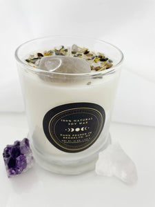 Do Not Disturb - Pineapple Sage Crystal Candle