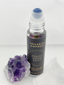 Aquarius Empress Astrology Essential Oil Roller