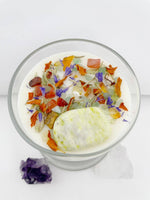 Load image into Gallery viewer, Self-Care - Mango &amp; Coconut Milk Crystal Candle
