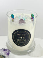 Load image into Gallery viewer, Retrograde Protection Crystal Candle
