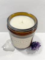 Load image into Gallery viewer, Good Vibes Manifest with Our Amber Spiritual Soy Candle - Embrace Positivity &amp; Elevate Your Sacred Zen Space - 100% Natural Soy Wax, Energy
