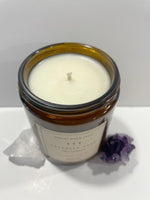 Load image into Gallery viewer, Angel Number 111 - Tranquil Amber Spiritual Soy Candle: Enhance Positivity &amp; Elevate Your Sacred Zen Space with 100% Natural Soy Wax, Energy
