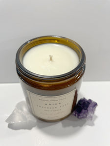 Aries Zodiac Astrology Soy Spiritual Candle for Manifestation and Positivity in Your Sacred Space - 100% Natural Soy Wax, Energy, Horoscope