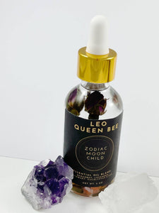 Leo Queen Bee Astrology Oil Dropper - Zodiac