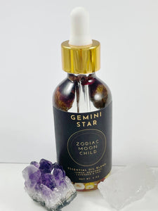 Gemini Star Astrology Oil Dropper - Zodiac