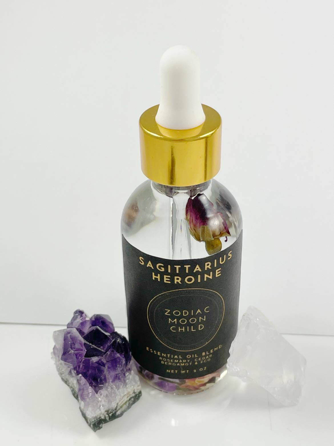 Sagittarius Heroine Astrology Oil Dropper - Zodiac